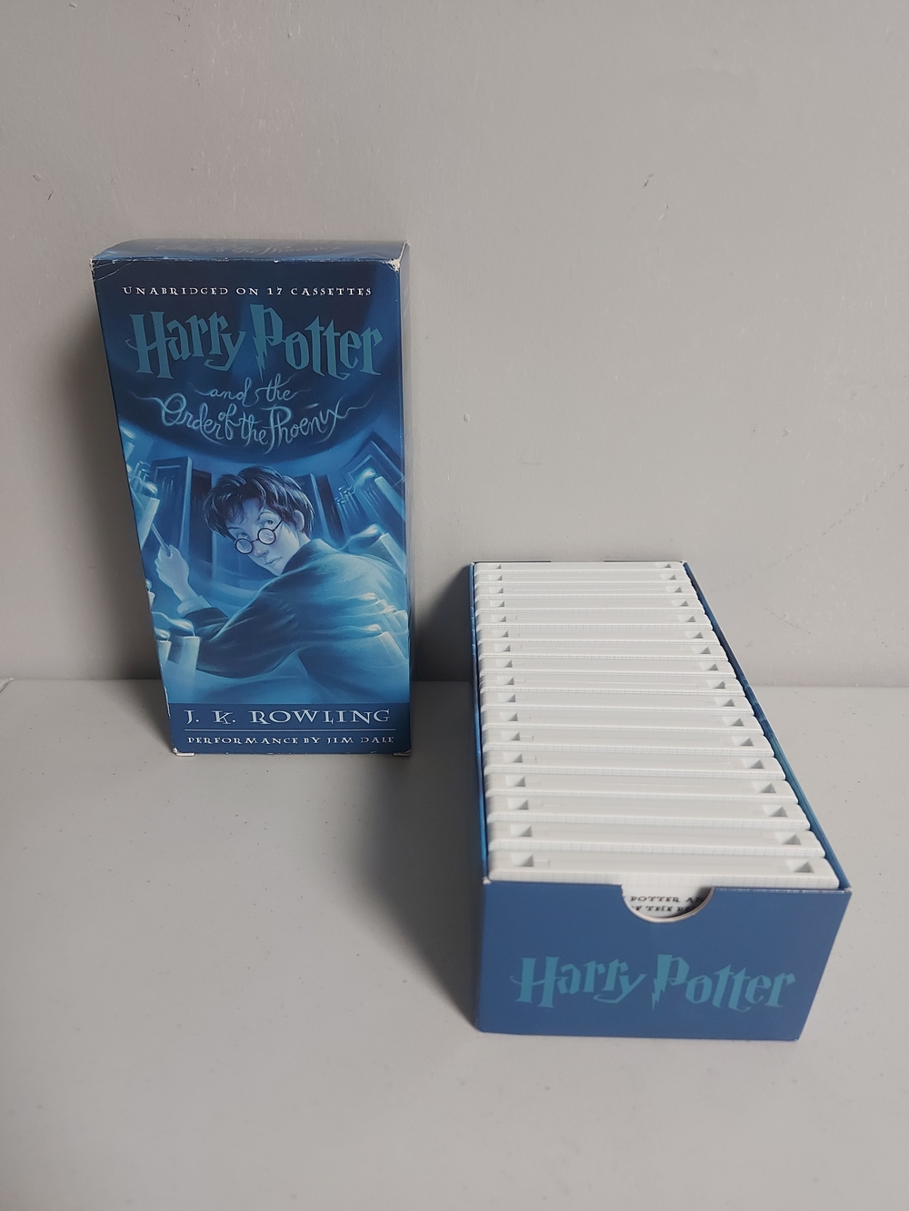 ​Harry Potter and the Order of the Phoenix Audiobook 17 Cassette Box Set